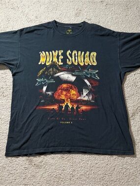 Faze Clan Nuke Squad 2XL Black T-Shirt Call of Duty eSports Gaming